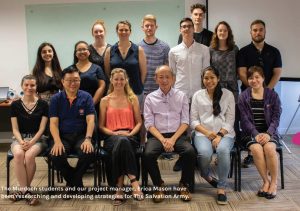Group of New Colombo students.