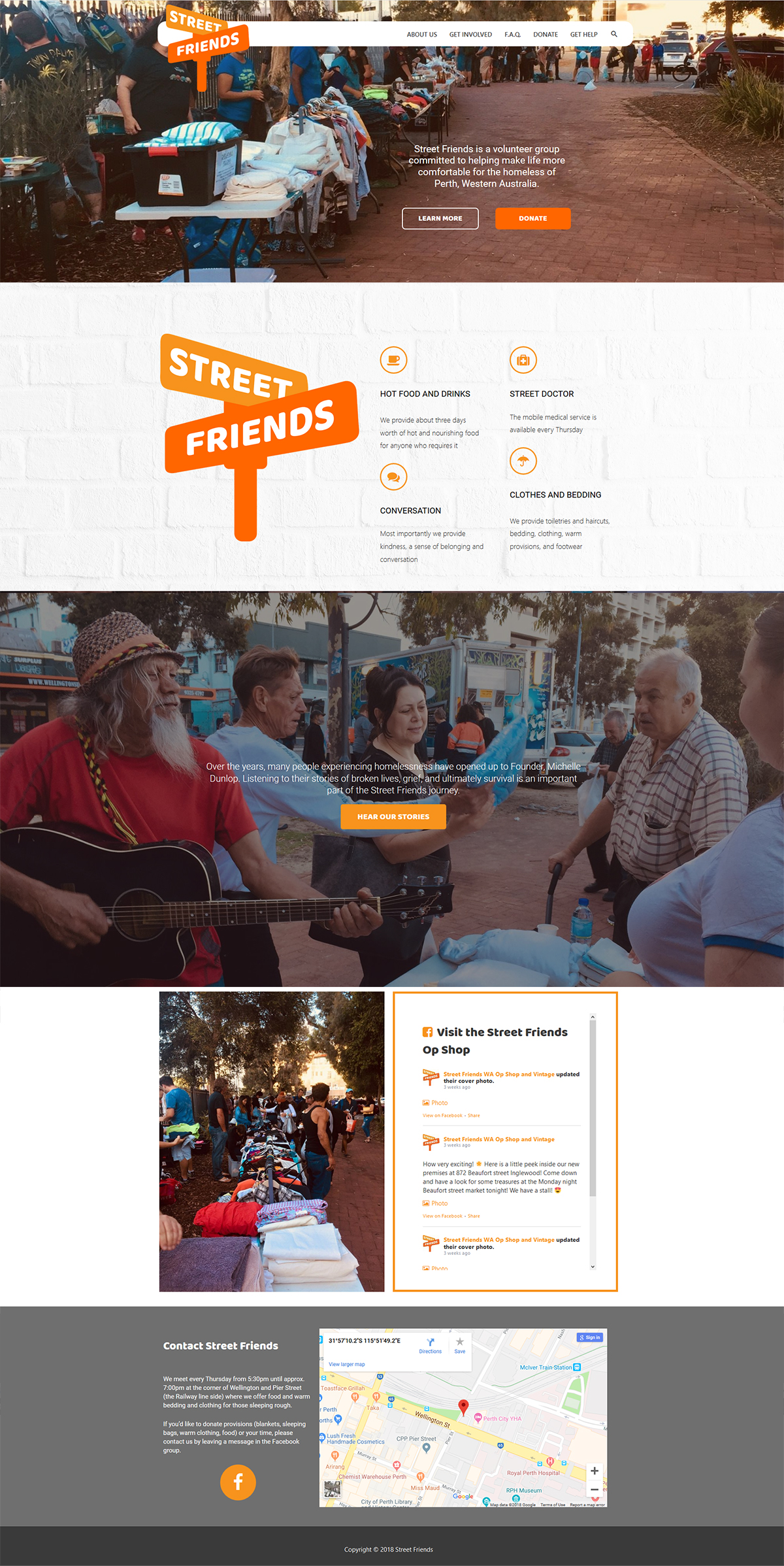 Street friends website